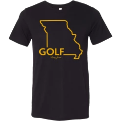 SwingJuice Short Sleeve Unisex T-Shirt Golf Missouri -Pro Golf Store swingjuice golf missouri unisex short sleeve tee black