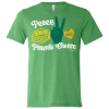 SwingJuice Short Sleeve Unisex T-Shirt Golf Peace, Love & Pimento Cheese -Pro Golf Store swingjuice golf peace love and pimento cheese short sleeve tee green