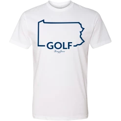 SwingJuice Short Sleeve Unisex T-Shirt Golf Pennsylvania -Pro Golf Store swingjuice golf pennsylvania unisex short sleeve tee white 3240aa9f 7625 49a5 98c5 a413746ac08f