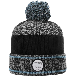 SwingJuice Pom Pom Beanie Unisex Golf Hat 8 SwingJuice Pom Pom Beanie Unisex Golf Hat -Pro Golf Store swingjuice golf retro pom pom beanie grey blue black
