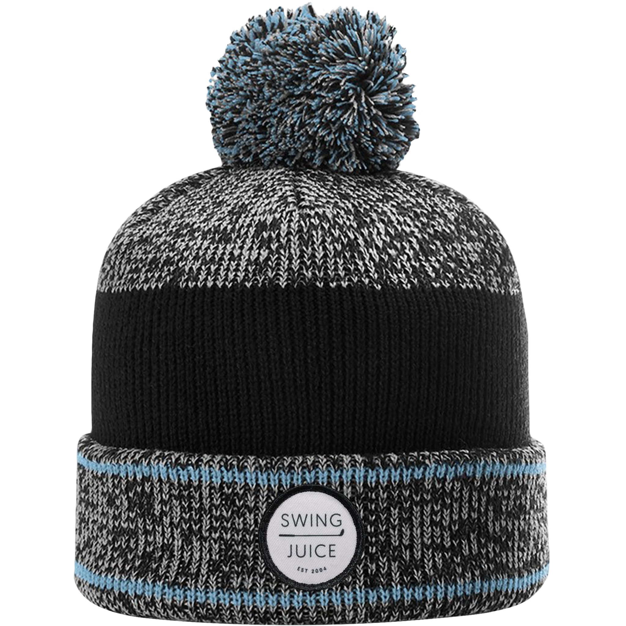 SwingJuice Pom Pom Beanie Unisex Golf Hat 5 SwingJuice Pom Pom Beanie Unisex Golf Hat - Image 3
