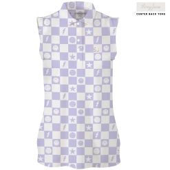 SwingJuice Sleeveless Women's Performance Polo Golf Smiley -Pro Golf Store swingjuice golf smiley womens performance sleeveless polo ivory 9712839e 7065 4ba0 ad70 07b7ced40d7d