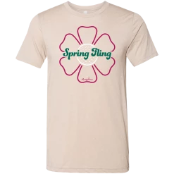 SwingJuice Short Sleeve Unisex T-Shirt Golf Spring Fling