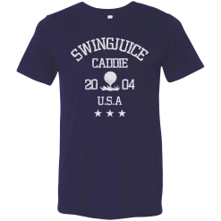 SwingJuice Short Sleeve Unisex T-Shirt Golf SwingJuice Caddie -Pro Golf Store swingjuice golf swingjuice caddie unisex short sleeve tee navy 321bc573 3a3a 41be 9cc3 ca86da697af6
