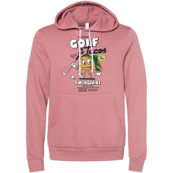 SwingJuice Long Sleeve Unisex Hoodie Golf & Tacos The Sequel