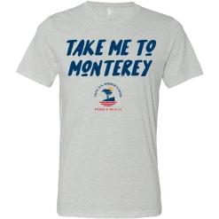 SwingJuice Short Sleeve Unisex T-Shirt Golf U.S. Women's Open Take Me To Monterey