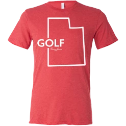 SwingJuice Short Sleeve Unisex T-Shirt Golf Utah