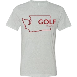 SwingJuice Short Sleeve Unisex T-Shirt Golf Washington