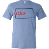 SwingJuice Short Sleeve Unisex T-shirt Golf Kansas -Pro Golf Store swingjuice kansas unisex short sleeve tee blue