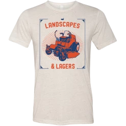 SwingJuice Short Sleeve Unisex T-Shirt Golf Landscapes & Lagers