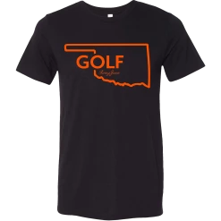 SwingJuice Short Sleeve Unisex T-Shirt Golf Oklahoma