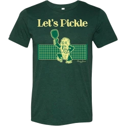 SwingJuice Short Sleeve Unisex T-Shirt Pickleball Let's Pickle