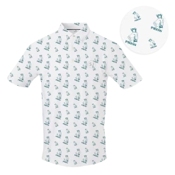 SwingJuice Short Sleeve Men's Performance Polo Golf Press