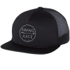 SwingJuice Foam Trucker Unisex Golf Hat -Pro Golf Store swingjuice retro golf foam trucker hat black
