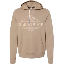 SwingJuice Long Sleeve Unisex Hoodie Golf SJ Woods -Pro Golf Store swingjuice sj woods long sleeve hoodie tan 3714c558 19a9 499b b7bc 0de2fb442b40