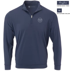 SwingJuice Long Sleeve Men's Performance Quarter Zip Golf Retro -Pro Golf Store swingjuice solid retro performance 1 4 zip long sleeve pullover navy e2786653 e559 4a54 b200 8aa86e21af9c