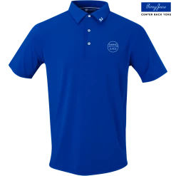 SwingJuice Short Sleeve Men's Performance Polo Golf Retro -Pro Golf Store swingjuice solid retro performance mens polo royal blue
