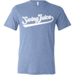 SwingJuice Short Sleeve Unisex T-Shirt Golf Team -Pro Golf Store swingjuice team swing juice tee blue