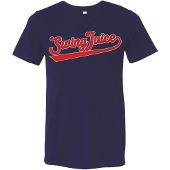 SwingJuice Short Sleeve Unisex T-Shirt Golf Team -Pro Golf Store swingjuice team swing juice tee navy
