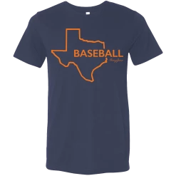 SwingJuice Short Sleeve Unisex T-Shirt Baseball Texas