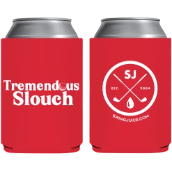 SwingJuice Unisex Koozie Golf Tremendous Slouch Red O/S