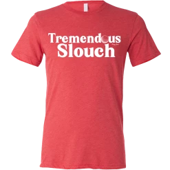 SwingJuice Short Sleeve Unisex T-Shirt Golf Tremendous Slouch -Pro Golf Store swingjuice tremendous slouch unisex short sleeve tee red