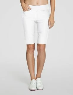 Tail Women's Mulligan Short<BR>GX4322 -Pro Golf Store white